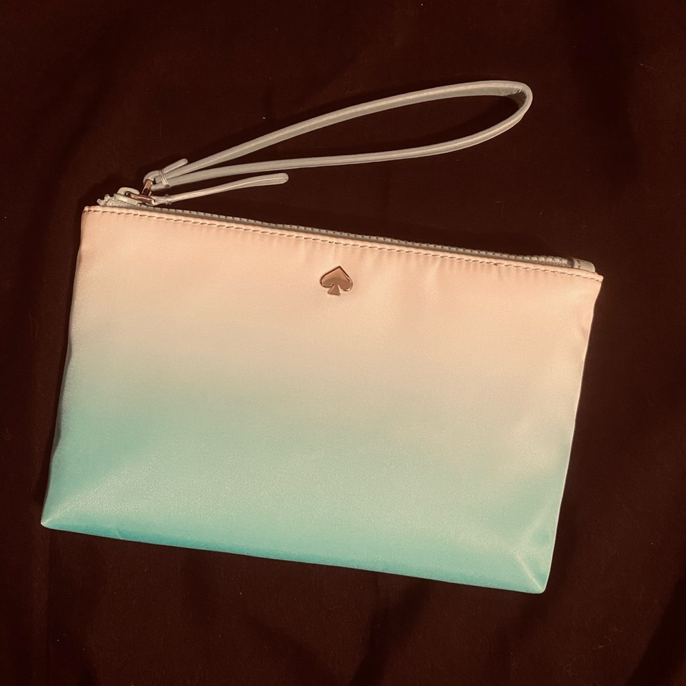 Kate Spade Mint Ombré Wristlet